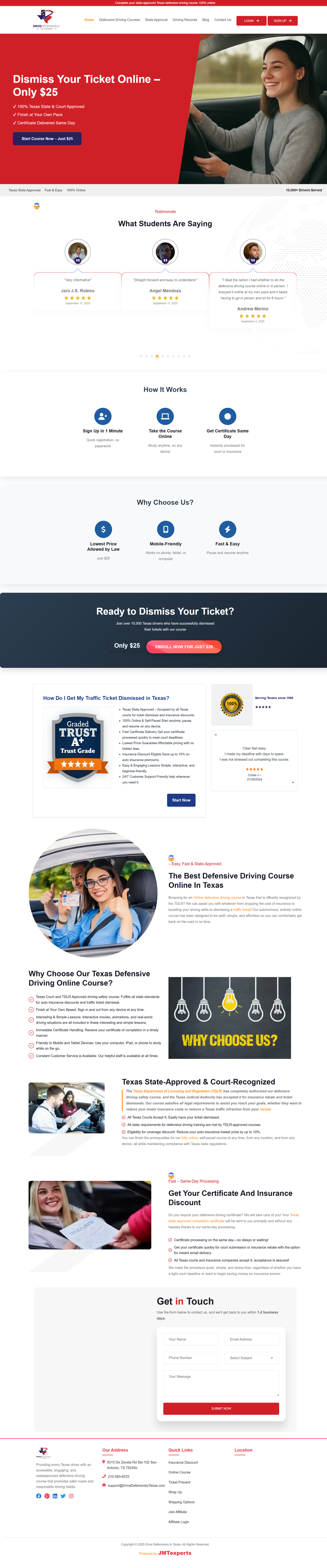 Drive Defensively Texas Project